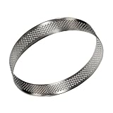 OSALADI Runder Tortenring aus Edelstahl 15cm Perforiert Antihaft Backform für Torten Käsekuchen Mousse Dessert Backen Küche