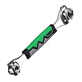 Ratschenschlüssel, 360 Grad drehbarer Kopfschlüssel, 52-in-1 Sechskant-Ratschenschlüssel, große Größe, für Autoreparatur, Fahrradgeräte, industrielle Wartung, Hardware