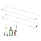 Generico Ersatz-Regale für Schränke, robust, 2 Stück – Regale für Küche, Kosmetik, Bad, Wohnzimmer, Wohnung