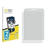 BROTECT (2 Stück Anti-Spy Blickschutzfolie für Sonim XP100 Privacy Screen Protector [Displayschutz-Folie, Sichtschutz, Blaulichtfilter]