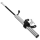 GAROZATION Professionelle Fahrradluftpumpe Tragbare Hochdruck Fahrradpumpe Mit Manometer Geeignet Für Fahrräder Und Autoreifen Robuste Konstruktion Einfache Handhabung Kompakt Und Leicht