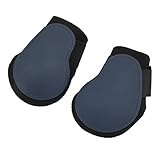 RASTKY 2 Stück Pferdebeinschutz, Elastisch, Stoßfest, Streichkappen für Springwettbewerb, Pferdestiefel für Reitausrüstung (marineblaue Hinterbeine XL)