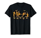 Pumpkin Jack O Lantern mit Schlagstock, Twirler, Tanzsport, Halloween T-Shirt