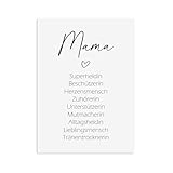 Nastami Postkarte SYNONYME (Mama)