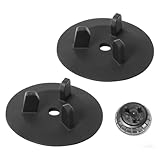 2 Stücke Ersatz Dichtung für Siebkörbchen kompatibel mit IKEA Atlant Spültisch/Domsjö Spüle, Siebkörbchen Ersatzteil aus Gummi, Spülbecken Stopfen Dichtung, Spüle Stöpsel Reparatur