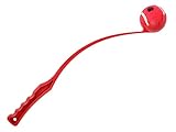 Alsino Ballschleuder Wurfschleuder Tennisball Schleuder Hundepsielzeug, Variante wählen:P087/234 rot - für alle Rassen - 1 Stück
