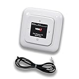 Busch Jäger DAB+ Unterputz UP Radio (8215U-101) Reflex SI alpinweiß glänzend, Komplett-Set, Radioeinheit 8215 U – 101, 1fach Rahmen und Radioabdeckung inkl. EBROM Wurfantenne zur Empfangsoptimierung