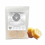 More Bees Please - Snowflake Sparkle Bienenwachs Melts 60g - Lokales, nachhaltiges, biologisch abbaubares Bienenwachs mit reinen ätherischen Ölen, schadstofffrei