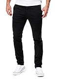 MERISH Chino Herren Slim fit Chinohose Stretch Designer Hose Neu 401 (29-32, 401-1 Schwarz)