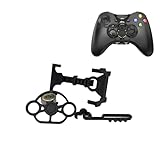 SAMTN Game Controller Mini-Lenkrad Ersatz für XBOX 360, 3D-Druck, Mini-Lenkrad Simulator Ersatz Zubehör