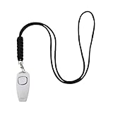 Gissroys Hundetrainingspfeifen und Clicker fördern Disziplin mit Umhängeband, für Spaziergänge, Verhaltenskontrolle, Clicker-Set, Haustier