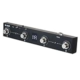 Solinder BT Wireless MIDI-Controller Schokolade BT Wireless MIDI-Controller Wiederaufladbare 4 Tasten Tragbare MIDI-Fußsteuerung Pedal APP-Steuerung