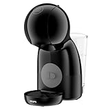 NESCAFÉ Dolce Gusto Piccolo XS by KRUPS, Kaffeekapselmaschine, 15 Bar, 0,8l Wassertank, Energiesparmodus, Heiß- & Kaltgetränke, anthrazit, KP1A3B