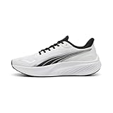PUMA Unisex Pounce LITE Straßen-Laufschuh, White Black, 39 EU
