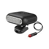 Clicitina Autoheizung 12 V / 24 V Auto-Elektronik-Heizlüfter Schnelle Heizung Abtauung 4-in-1-Heizung und Funktion Auto-Heizstecker 60er Jahre Schnelle Heizung Geräuscharm LOH69 (A, One Size)