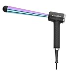 GAMMAPIU' Professioneller Lockenstäbe Korner XL Rainbow, Breite und Schmale Wellen, Lange Bewegungsunschärfe, 3 Einstellbare Temperaturen, Schnelle Erwärmung, Hohe Leistung, Italienischer Stecker