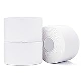 ADMITRY 3 Rollen Sporttape, 3,8cmx10m Weiß Tape Sport Tapeverband Fingertape,Hypoallergenes Tapes Medizinische Klebebänder für Fußball Volleyball Klettern Bjj