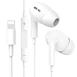 Wetsky Kopfhörer mit Kabel für iPhone [MFI Zertifiziert] In Ear Kopfhörer mit Mikrofon und Lautstärkeregler, iPhone Ohrhörer Kompatibel mit 14 Plus Pro Max/13/13 Pro Max/12/11/SE/XR/X/XS M-ax/8/7