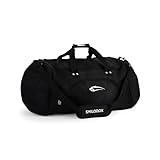 SMILODOX Sporttasche Houston - Unisex Trainingstasche für Fitness Sport Gym & Reisen mit vielen Fächern - Tragetasche, Schultertasche, Reisetasche, Übernachtungstasche, Schwarz