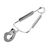 Alipis Escargot Schneckenzange, 4er-Pack, Edelstahl, Küchenzange, Lebensmittelzange für Schnecken, Tee, Eiswürfel und Süßigkeiten, mit ergonomischem Griff-Design