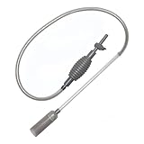 Cadzyre manueller aquarienreiniger mit Einstellbarer durchflussregelung für wasserwechsel und Reinigung | perfekt als mulmsauger Aquarium, Aquarium Filter und Aquarium zubehör Aquarium absauger