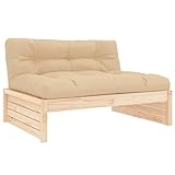 Mittelsofa 120x80 cm Massivholz Kiefer, kangmusi825758