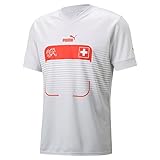 PUMA Schweiz Trikot Away Herren WM 2022, Größe:XXL, Spielerflock (zzgl. 22.90EUR):0 ohne Flock
