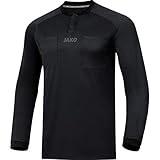 JAKO Herren Schiedsrichter-trikot (Langarm) Fußballtrikots La, Schwarz, L EU