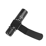 SOIMISS Unterwasser Tauchlampe Aluminiumlegierung Einstellbar Dimmbar mit Robustem Handschlaufe für Nachttauchen Angeln Klettern Wandern