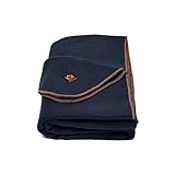 Arcturus Militärische Wolldecke, warm, dick, waschbar, ideal für Outdoor, Camping, Stadiondecke, Picknicks, Reisen, Auto- und Bushcraft-Überlebens-Kits, groß, 162,6 x 223,5 cm, 2 kg (Marineblau)