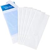 com-four® 6X Premium Mehrweg Vlieshülle für Kalt & Warm Mehrfach-Gel-Kompresse | Gel-Kühlpack Schutzhülle mit Gummiband zum Schutz und sicherem Halt