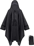 SHENJMAI Regenponchos 3 In 1 Wasserdichter Regenmantel for Den Außenbereich for Männer for Frauen Markise Vor Dem Regen Motorrad Regenponcho Picknickmatte(C)