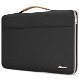 KIZUNA 17 Zoll Laptop Tasche Laptoptasche Notebook 17.3' Sleeve für LG gram 17 2022/17' Lenovo IdeaPad 3i Gen7/ThinkBook Plus 17/Razer & MSI 17/Dell X17 R1/HP/ASUS Vivobook Hülle Case Bag,Schwarz