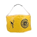 BESPORTBLE 2st Golfschaukeltasche Golf-trainingsstock Stöcke Einstellbar Trainer Gerät Griff Seilschläger Arm Sitz Indoor-golfsimulator Golf-Chipping-Netz Tour Verzögerung PVC Yellow