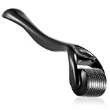 YIHAOH Beard Roller 0.5 Mm, Micro Needling Roller Mit 540 Nadeln, Bartroller Nadelroller Gesicht, Roller Mikronadel Für Gesicht, Haut, Falten, Bartwuchs, Männer- Und Frauenhautpflege