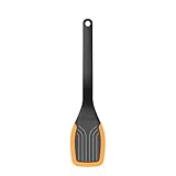 Fiskars Pfannenwender, Länge: 29 cm, Kunststoff/Silikon, Functional Form, Schwarz/Orange, 1027300