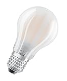 Osram LED BASE Classic A100, matte Filament LED-Lampen aus Glas für E27 Sockel, Birnenform, Warmweiß (2700K), 1521 Lumen, Ersatz für herkömmliche 100W-Glühbirnen, 3er-Box