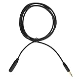 Warmhm Audio Verlängerungskabel Stecker Buchse mit Abschirmung und Rauschunterdrückung für Gitarre Keyboard Kopfhörer Hochwertiges Kupfer Kabel