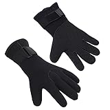 Tauchhandschuhe, bequeme rutschfeste Handfläche, geripptes Design, Tauchhandschuhe, Greifergriffe, Mundschutz, Wassersport im Freien für Männer und Frauen. (L)