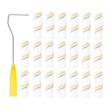 TOVINANNA Teiliges Mini Farbroller mit Kleinen Wand farbrollen und Gelbem Griff Langlebig Vielseitig für Türen Fenster Sockelleisten DIY Malerbedarf Geeignet für Profi und Heimgebrauch