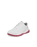 ECCO Womens Golfschuhe - Weiß/Kaugummi - UK 6