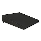 Brandsseller Sitzkeilkissen Stuhlkissen Autositzkissen Bürostuhlkissen - 38 cm x 38 x 8/2 cm Schwarz