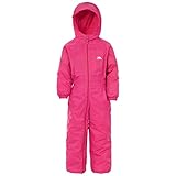 Trespass Unisex Kinder DRIPDROP Wasserdichter Regenanzug Mit Kapuze, Rosa (Gerbera), 2/3 Jahre