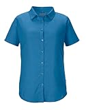 killtec Damen Funktionsbluse KOS 65 WMN WVN SHRT, hell Ocean, 36, 41344-000