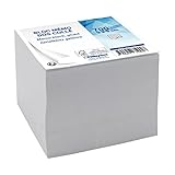 Waytex 931152 Memoblock Würfel mit 700 Noten, 9 x 9 cm, Rückseite verleimt