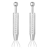 Piercing-Kugelgreifer, 63 mm, 4-Klauen-Piercing-Entfernungswerkzeug, Pick-Up-Werkzeug für elektronische Komponenten, Diamantperlen, Edelsteine, 2 Stück