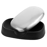 COMNICO Edelstahl Seife 2 Stück Edelstahlseife Metall Geruchsabsorber Stahlseife Beseitigt Gerüche Öko-Seife Deodorant Beseitigung Starker Gerüche von Fisch Knoblauch von Händen Küchenhelfer