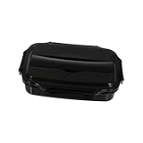 DECHOUS 1Stk Brotdose edelstahlbehälter bento-box ablagekasten pausenbrotbox esslöffel speisebehälter spoons kühlschrank organizer Mittagsbehälter versiegelte Lunchbox Edelstahl 304 Black