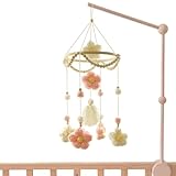 Ceprznvey Baby-Mobile für Kinderzimmer, gewebtes Babybett, bunt, drehbar, Ornament, sensorisches Spielzeug für, Mädchen, Stubenwagen, Schlafzimmer, Fenster, Wand, Zuhause