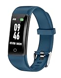 GRV Schrittzähler Uhr Ohne Bluetooth/App/Handy für Damen und Heren,Kinder Fitness Tracker Fitnessuhr mit Schrittzähler Kalorienzähler,Schlafüberwachung,IP68 Wasserdicht